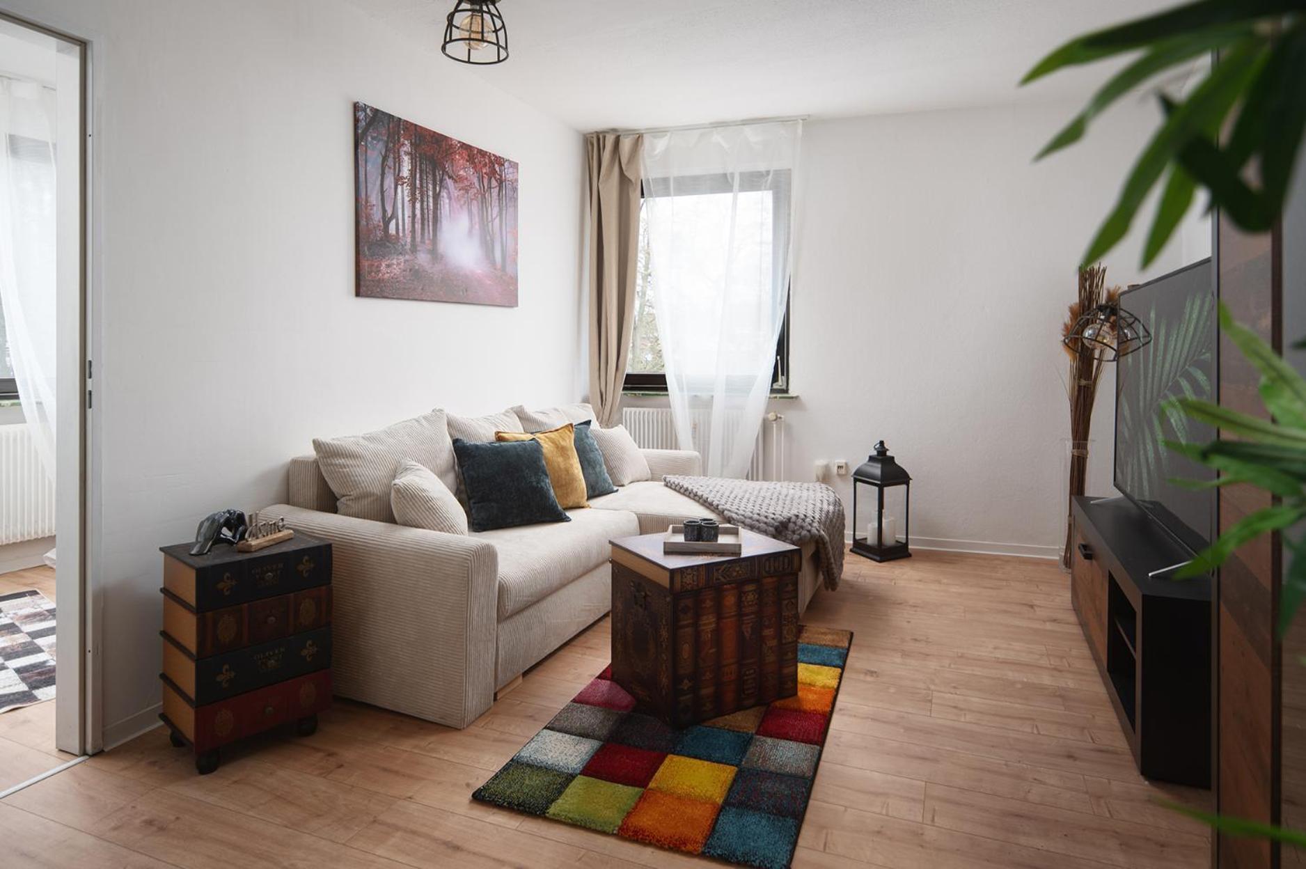 1-4 Gaeste Wohnung W-Lan, Netflix, Amazon, Parken, Arbeitsplatz, 24H Check In ,Vollausgestattet Kueche, Handtuecher Seife U,V,M Fuer Geschaeftsreisende, Paare, Familien , Datteln Exterior foto