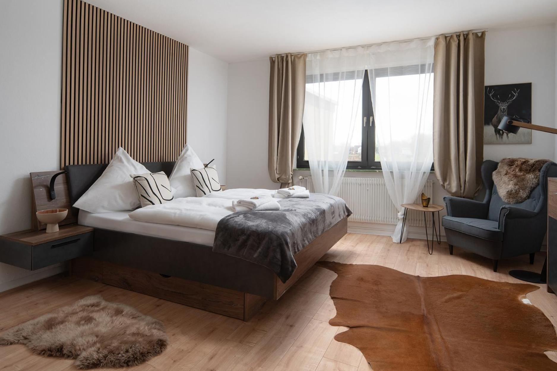 1-4 Gaeste Wohnung W-Lan, Netflix, Amazon, Parken, Arbeitsplatz, 24H Check In ,Vollausgestattet Kueche, Handtuecher Seife U,V,M Fuer Geschaeftsreisende, Paare, Familien , Datteln Exterior foto